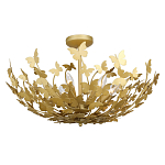 Потолочный светильник с абажуром оформленным в виде стаи бабочек Eternal Butterflies варинант исполнения - 2 | Loft Concept в Ульяновске