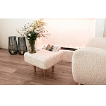 Керамический столик на деревянных ножках «Квадро» варинант исполнения - 8 | Loft Concept в Ульяновске