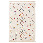 Ковер с графическим разноцветным узором Vinridio Bо  Multi варинант исполнения - 1 | Loft Concept в Ульяновске