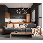 Люстра с подвесами в форме треугольников Niamh Barry варинант исполнения - 11 | Loft Concept в Ульяновске