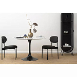 Стул мягкий Alfie Chair черный варинант исполнения - 6 | Loft Concept в Ульяновске