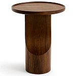 Приставной столик из массива дерева Walnut варинант исполнения - 3 | Loft Concept в Ульяновске