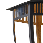 Подвесной светильник в форме фонаря чёрного цвета Black Lantern варинант исполнения - 1 | Loft Concept в Ульяновске