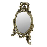 Зеркало настольное в бронзовой раме Majestic Bronze Mirrors  варинант исполнения - 1 | Loft Concept в Ульяновске