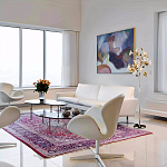 Торшер в виде белых и золотых цветов каллы Refined Taste of Light варинант исполнения - 1 | Loft Concept в Ульяновске