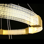 Люстра подвесная светодиодная Apolon Gold варинант исполнения - 4 | Loft Concept в Ульяновске