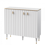 Консоль с дверками и белым рельефным фасадом Expanses of Beauty варинант исполнения - 1 | Loft Concept в Ульяновске