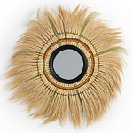 Зеркало с бахромой WICKER MIRROR 100 варинант исполнения - 1 | Loft Concept в Ульяновске