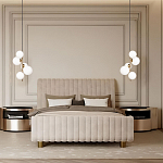 Подвесной светильник с 5-ю белыми шарообразными плафонами Bubble Chandelier варинант исполнения - 5 | Loft Concept в Ульяновске