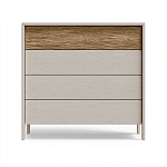 Комод 4 ящика с подсветкой на рельефном фасаде Warm Industrial варинант исполнения - 5 | Loft Concept в Ульяновске