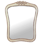 Настенное зеркало в деревянной состаренной раме Martine Wall Mirror варинант исполнения - 1 | Loft Concept в Ульяновске