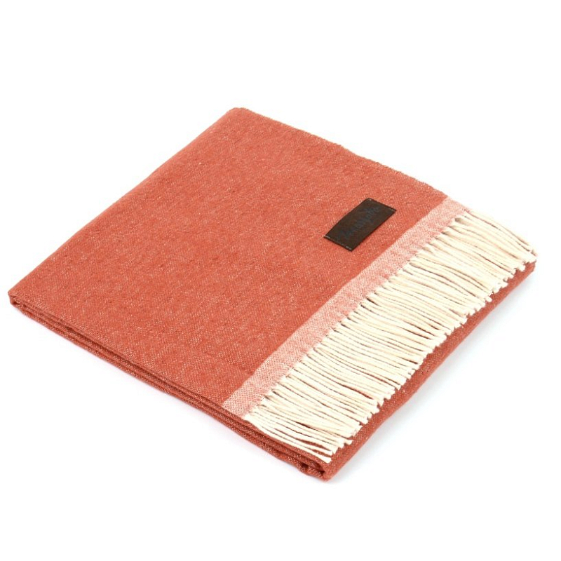 Плед SARA 2000 Marzotto Красный в Ульяновске | Loft Concept 