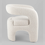 Кресло дизайнерское для лаунж зоны жемчужного цвета Pearl Lounge варинант исполнения - 8 | Loft Concept в Ульяновске