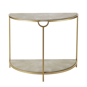 Консоль полукруглая с 2-мя полками Semicircular Console