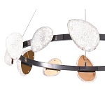 Люстра подвесная круглая с овальными плафонами Iona chandelier варинант исполнения - 7 | Loft Concept в Ульяновске