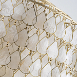 Люстра многоярусная с декором из натуральной морской ракушки Iridescent Light варинант исполнения - 9 | Loft Concept в Ульяновске