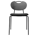 Стул с мягким сиденьем черный Stool Loft Black варинант исполнения - 1 | Loft Concept в Ульяновске