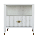 Прикроватная тумбочка с полкой Elsa Dreams White варинант исполнения - 6 | Loft Concept в Ульяновске