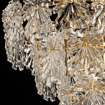 Люстра многоярусная с объемными прозрачными цветами Hanging Flowers варинант исполнения - 8 | Loft Concept в Ульяновске