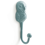 Настенный крючок в виде совы Owl Wall Hook Blue варинант исполнения - 3 | Loft Concept в Ульяновске
