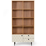 Широкий стеллаж с принтом Elise Rack варинант исполнения - 11 | Loft Concept в Ульяновске