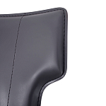 Стул серый из искуственной кожи на 4-х ножках Enigma Gray варинант исполнения - 4 | Loft Concept в Ульяновске