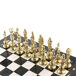 Шахматы Ренессанс с доской из натурального мрамора Decorative Thematic Chess варинант исполнения - 4 | Loft Concept в Ульяновске