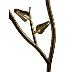 Стеллаж металлический с птичками Primavera варинант исполнения - 5 | Loft Concept в Ульяновске