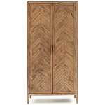 Шкаф из массива сосны с орнаментом "Ёлочка" Geometric Ornament варинант исполнения - 1 | Loft Concept в Ульяновске