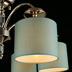 Люстра потолочная Nikoletta с бирюзовым плафоном варинант исполнения - 4 | Loft Concept в Ульяновске