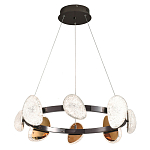 Люстра подвесная круглая с овальными плафонами Iona chandelier варинант исполнения - 3 | Loft Concept в Ульяновске