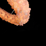 Люстра кольцевая с частичками натурального горного хрусталя Crystal Shimmer варинант исполнения - 4 | Loft Concept в Ульяновске