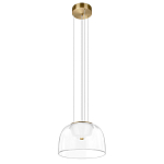 Подвесной светильник с куполообразным прозрачным стеклянным плафоном Grada Light варинант исполнения - 5 | Loft Concept в Ульяновске