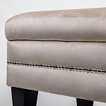 Мягкая банкетка с зоной для хранения Casket Beige варинант исполнения - 3 | Loft Concept в Ульяновске