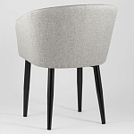 Мягкое кресло на металлических ножках Shaggy Grey варинант исполнения - 5 | Loft Concept в Ульяновске