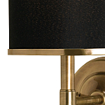 Бра с черным цилиндрическим абажуром Mid Century варинант исполнения - 1 | Loft Concept в Ульяновске