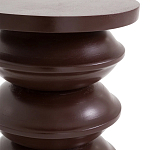 Фигурный приставной столик бордового цвета  AMORPHOUS варинант исполнения - 3 | Loft Concept в Ульяновске