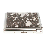 Портсигар на 20 сигарет с газовой зажигалкой из натурального камня Флогопит Stone Cigarettes Cases варинант исполнения - 2 | Loft Concept в Ульяновске