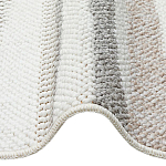 Ковер из полиэстера с узором Light Zebra варинант исполнения - 3 | Loft Concept в Ульяновске