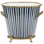 Кашпо Blue black design варинант исполнения - 1 | Loft Concept в Ульяновске