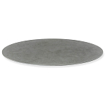 Стол обеденный с серой овальной столешницей из керамики на четырех деревянных ножках Gray Ceramics варинант исполнения - 3 | Loft Concept в Ульяновске