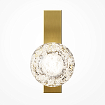 Бра с плафоном из прозрачного стекла с пузырьками воздуха Effervia варинант исполнения - 1 | Loft Concept в Ульяновске