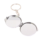 Зеркало брелок карманное двухстороннее из натурального камня Оникс Silver Stone Mirrors варинант исполнения - 6 | Loft Concept в Ульяновске