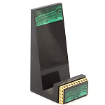 Подставка для телефона из натурального камня малахит Stone Stand варинант исполнения - 1 | Loft Concept в Ульяновске