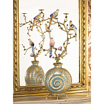 Бронзовый подсвечник Птичий рай Flora варинант исполнения - 5 | Loft Concept в Ульяновске