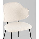 Стул Bellamy букле молочный варинант исполнения - 2 | Loft Concept в Ульяновске