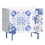 Тумба на синих ножках Grande Re Rblue варинант исполнения - 1 | Loft Concept в Ульяновске