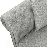 Мебельная ткань Шенилл серый цвет 138 см T4-34 варинант исполнения - 4 | Loft Concept в Ульяновске