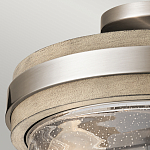 Потолочный светильник с прозрачным стеклянным плафоном с эффектом пузырьков Kichler варинант исполнения - 3 | Loft Concept в Ульяновске