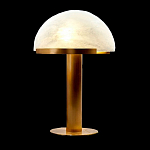 Настольная лампа c абажуром в форме купола из натурального камня  Heavenly Harmony варинант исполнения - 1 | Loft Concept в Ульяновске